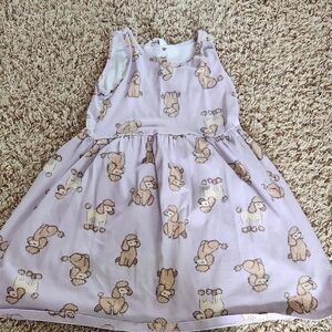 Adorable Poodle Print Dress